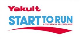 Logo yakult start to run powered by atletiekunie
