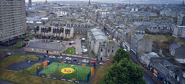 The Cruyff Court in Aberdeen (Scotland)